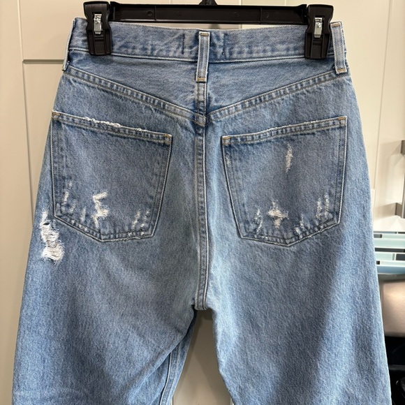 AGOLDE - 90's Mid Rise Loose Fit in Fall Out - Picture 7 of 10